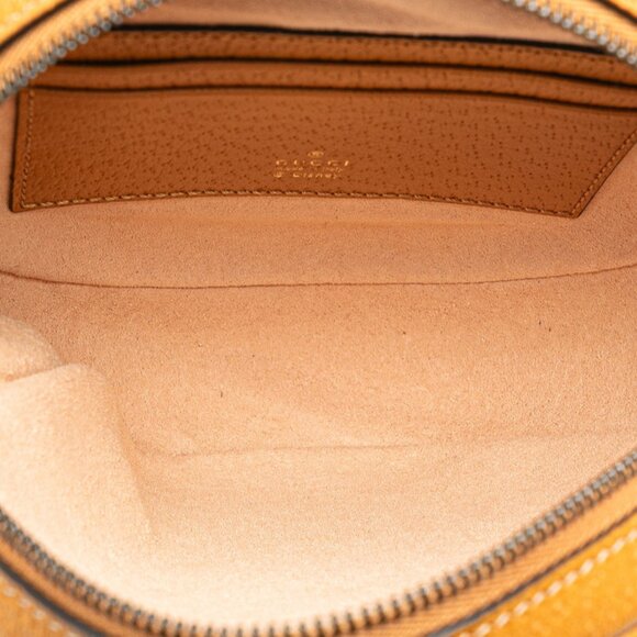GUCCI Authentic Brown Leather Backpack main image 4